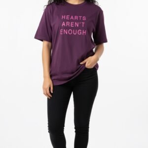 Grape Wine Hearts Premium Oversized T-shirt
